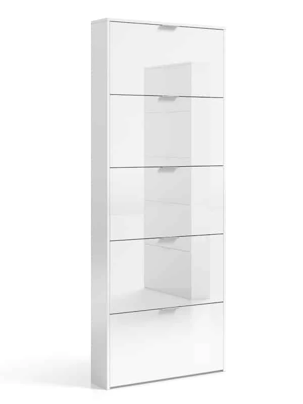 ארון נעליים דק BLANCO  (בעומק 17ס"מ)