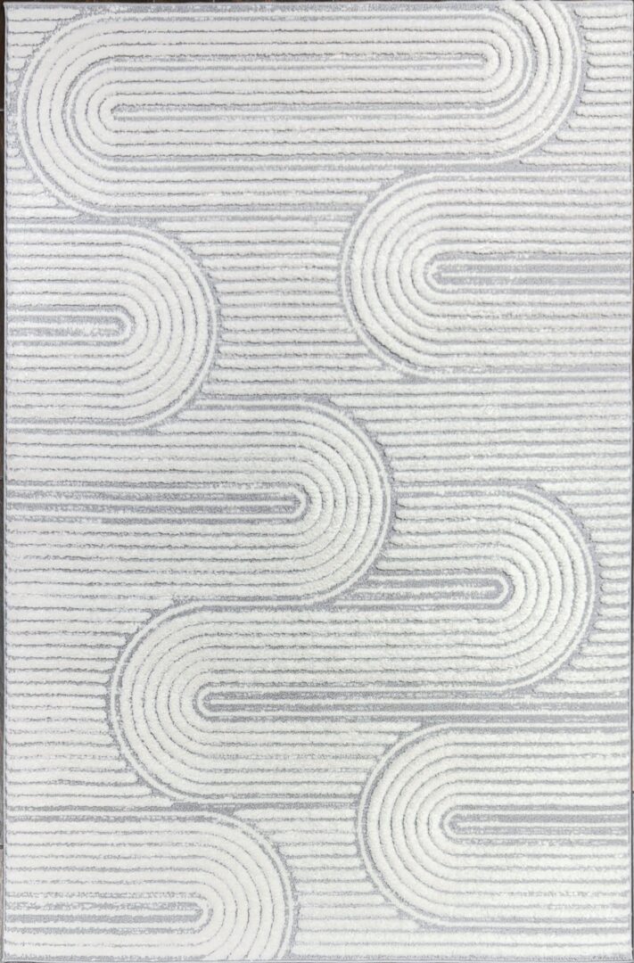 שטיח קווינסי A1817 קרם/אפור