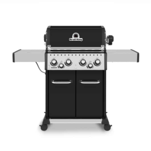 גריל ברון 4 מבערים כירת צד ושיפוד מסתובב | Grill Master