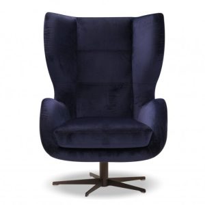 כורסת בד קטיפה מעוצבת דגם ARTIS - ניקולטי