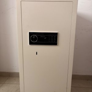 כספת דגם V850 כספת דיגיטלית לבית ולמשרד עם מפתח חירום אזעקה מובנית 58 ק"ג כספת לקלסרים נשק אולמות אירועים