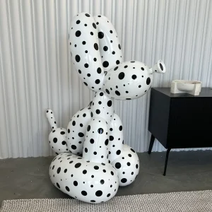 פסל כלב עיצוב פנים