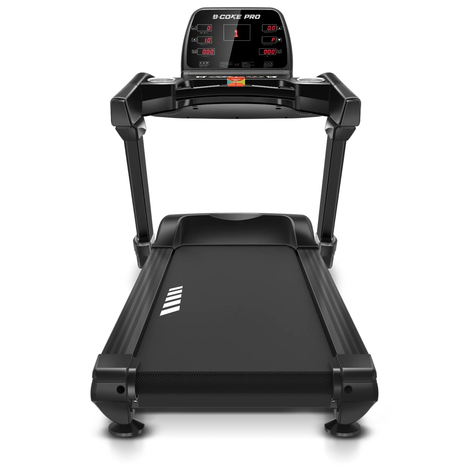 הליכון כושר מקצועי מנוע B-CORE PRO M8 AC – מבט מאחור