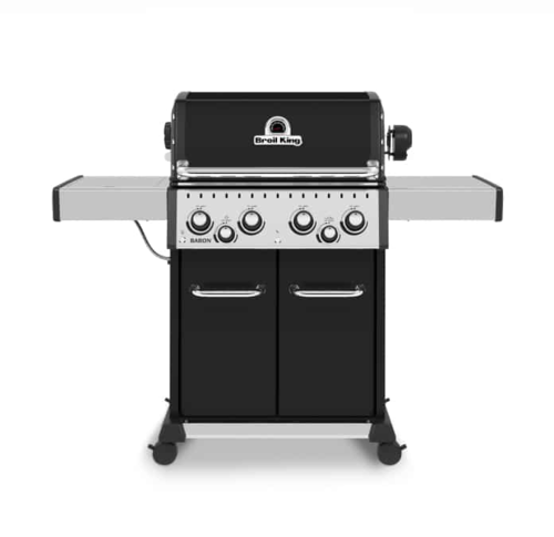 גריל ברון 4 מבערים כירת צד ושיפוד מסתובב | Grill Master