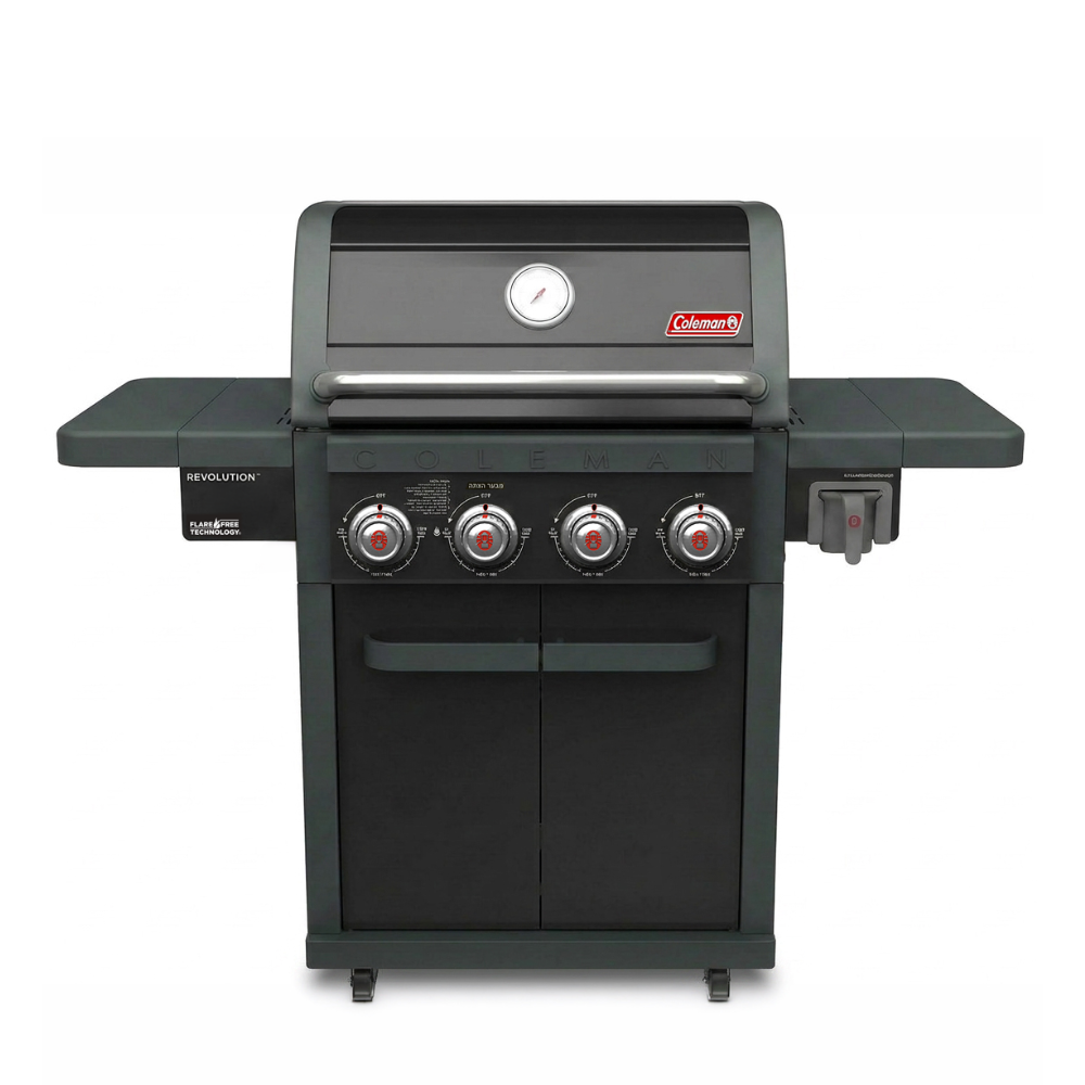 גריל גז רבולושן 4 מבערים מבית קולמן העולמית | Grill Master