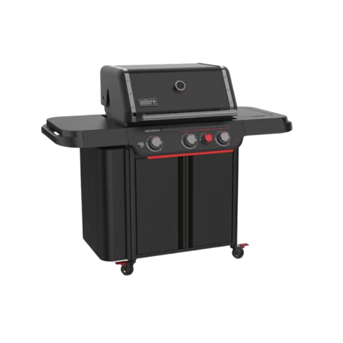 גריל גז איכותי להזמנה אונליין Grill Master - Weber Genesis E-335 – מבט מצד ימין