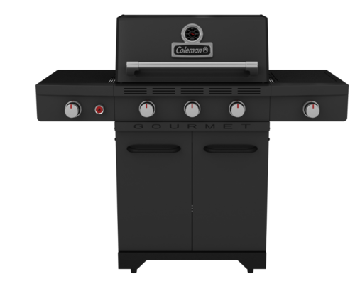 גריל גז Coleman Platinum 850 | 3 מבערים מבער אינפרא כירת צד | GrillMaster
